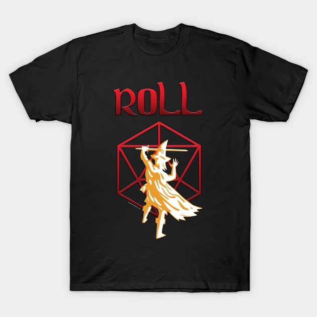 Roll Diceman T-Shirt by DungeonCrate